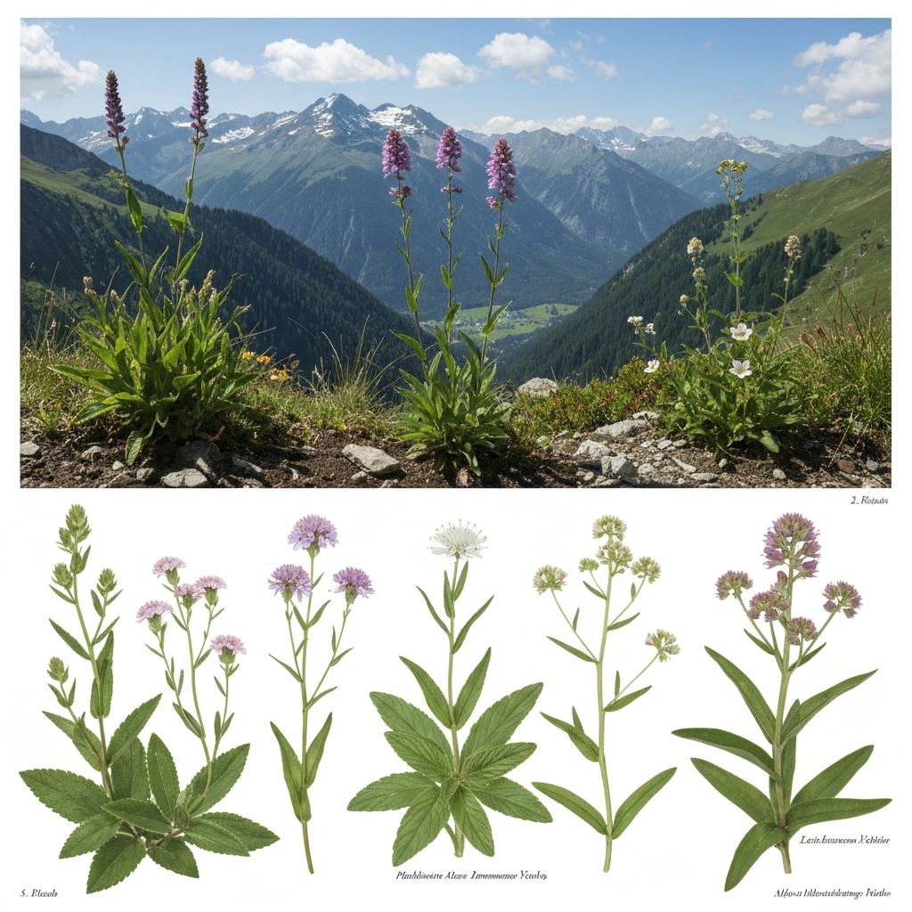 Alpine plant composition
